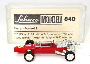 SCHUCO MODELL NO. 840 FERRARI FORMULA 2 - MINT & BOXED - VERY RARE - Picture 1 of 4