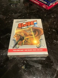 NEW NOS ATARI 2600 G.I. JOE COBRA STRIKE GAME IN FACTORY SEALED & S/W BOX - Picture 1 of 4
