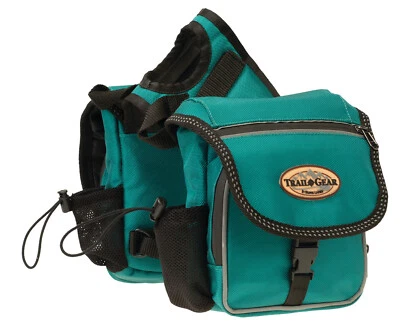 Weaver Leather Nylon Trail Gear Pommel Bag, 15501-49, Teal - Изображение 1 из 4