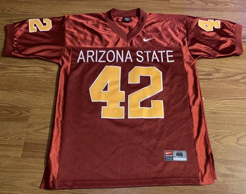 Vintage Nike ASU Arizona State University Pat Tillman Jersey Men's 48 Large Size Cover