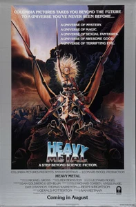 Póster de película HEAVY METAL arte tela lienzo HD impreso hogar decoración de pared - Imagen 1 de 5