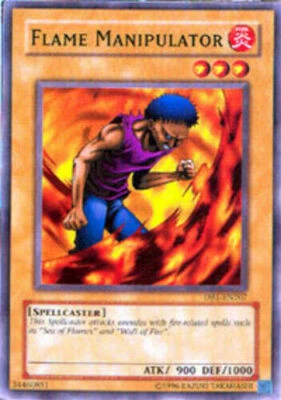 Yugioh: FLAME MANIPULATOR - [DB1-EN107] - [Common] - [Unlimited Edition] - LP - Image 1 of 4