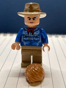 NUEVO LEGO | Minifigura Parque Jurásico - Dr. Alan Grant con manchas de agua (2022) - Imagen 1 de 1