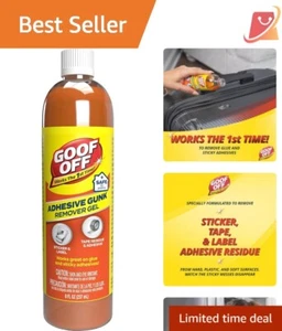 Versatile 8 fl. oz. Adhesive Remover for Metal, Glass, and Plastic Surfaces - Picture 1 of 9