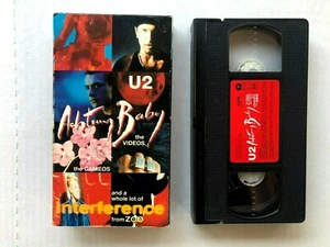 U2 ACHTUNG BABY THE VIDEOS THE CAMEOS 1991 Polygram Home Video VHS tape NICE!! - Picture 1 of 3