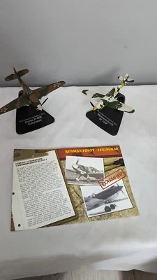 ATLAS MESSERSCHMITT Bf 109F & CURTIS P-40E KITTYHAWK Siege of Leningrado 1942 Foto 1 de 4