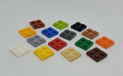 LEGO Parts Plate 2 x 2 2x2 3022 [10 pieces] Choose Color - Image 1 of 2