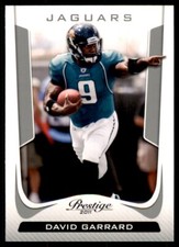 2011 Panini Prestige David Garrard Football Cards #90