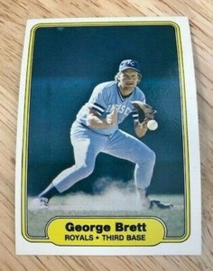 1982 Fleer #405 George Brett NM-MT Royals  