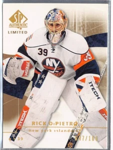 2008-09 SP Authentic Limited #20 Rick DiPietro /100 - Picture 1 of 2