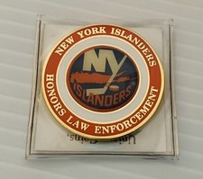 New York NY Islanders NHL Ice Hockey National Law Enforcement Memorial 2012 Coin
