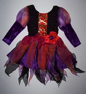 VESTIDO DE DISFRAZ DE BRUJA LUGAR INFANTIL DE COLECCIÓN 18-24 meses TCP HALLOWEEN NIÑAS 18 24 Foto 1 de 2