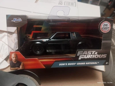 Fast and Furious Dom's Buick Grand National 1:32 Die Cast Car Jada  - Image 1 of 4