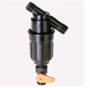 Amiad Black Plastic Filter 3/4" MPT 100 Micron - Picture 1 of 5