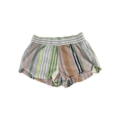 Pantalones Cortos KAVU Aberdeen Algodón Bolsillos Talla M Mujer Cintura Elástica a Rayas Foto 1 de 4