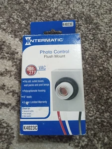 Intermatic 208-277VAC Flush Mount Photo Control Model K4023C - Picture 1 of 3