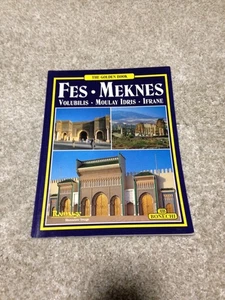 THE GOLDEN BOOK FES MEKNES VOLUBILIS IFRANE ENGLISH EDITION PAPERBACK BOOK - Picture 1 of 7