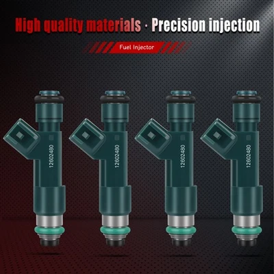 4x Injetores de Combustível para 2008-2009 Pontiac Solstice Saturn Aura Chevy Malibu 2.4L - Imagem 1 de 4