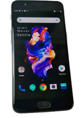 ✅📱🔥OnePlus 5 - (Dual Sim) 128GB/8GB - Black (Unlocked) Smartphone #472H✅📱 - Image 1 of 4