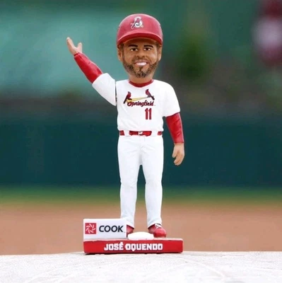 Jose Oquendo Springfield St. Louis Cardinals Bobblehead (Arm) SGA 9-13-25 Weapon - Image 1 of 4