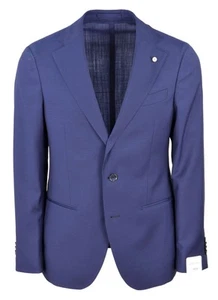 L.B.M. 1911 uomo abito monopetto sfoderato blu 3673 34030/3 - Imagen 1 de 5
