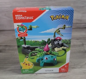 Pokemon Mega Construx IVYSAUR Set 94 Piece Set New In Box DYF13 NIB - Picture 1 of 7