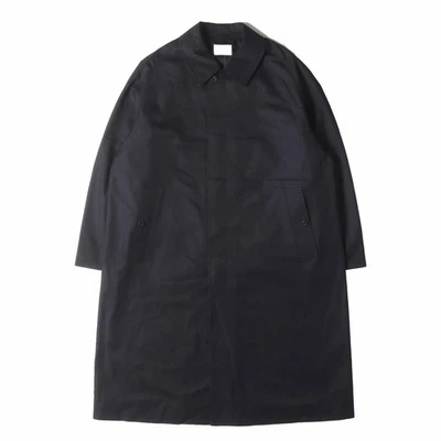 SOPHNET Softnet Coat Navy Blue Size: M 25SS Cotton silk Gabardine Used BEEG-0 - Image 1 of 4