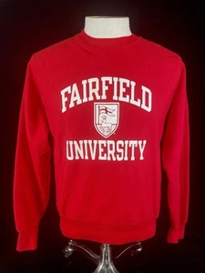 ••Vintage Fairfield University  Champion Reverse Weave Sweatshirt - Small - Picture 1 of 8