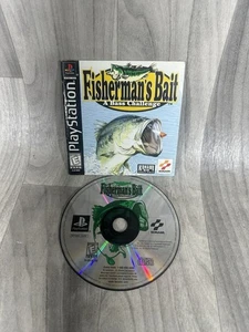 FISHERMANS BAIT BLACK LABEL- PLAYSTATION 1 PS1-TESTED (UNJ15) - Picture 1 of 2