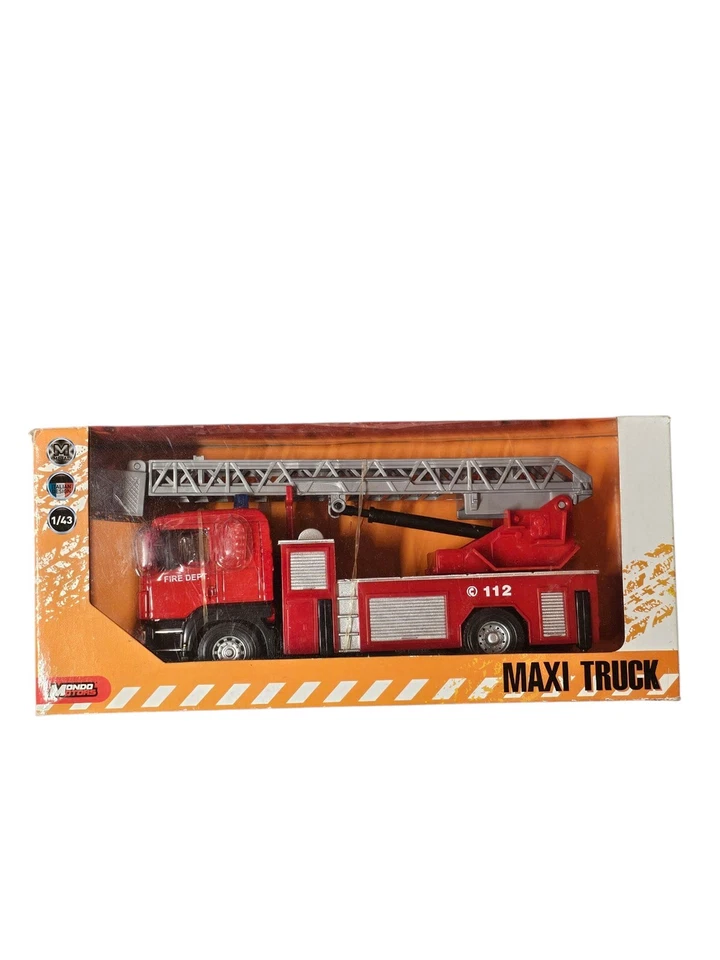 Man Maxi Truck Fire Dept 112 Mondo Motors - Scala 1:43 - 58009 - Immagine 1 di 1