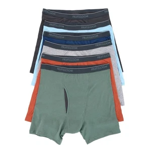 Fruit of the Loom Men's Big and Tall Coolzone Fly Boxer Briefs (6 Pack) - Picture 1 of 7