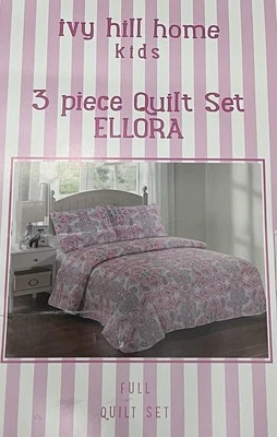 NWT Ivy Hill Home Full Paisley Quilt 3 Piece Multicolor Set - Image 1 of 4