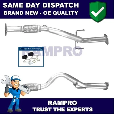 Tubo de escape + Kit de montaje Torq central para Kia Rio 2005-2011 1.4 1.6 286101G300 Foto 1 de 4