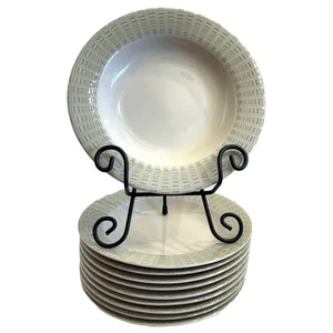 Menge 2 Studio Nova Separates Moosgrün Großer Rand Suppenschüssel PR304 - Bild 1 von 16