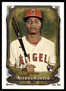 2024 Topps Allen & Ginter #37 Jordyn Adams RC Angels Baseballkarte - Bild 1 von 2