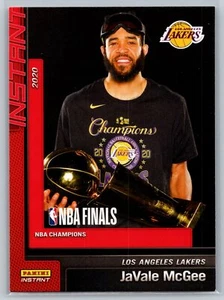 2019-20 Panini Instant Champions Lakers #15 JaVale McGee - Picture 1 of 2