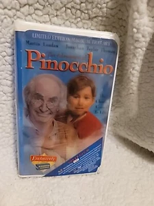The Adventures Of Pinocchio SEALED NEW Classic VHS Home Video Tape Movie Childs - Picture 1 of 5
