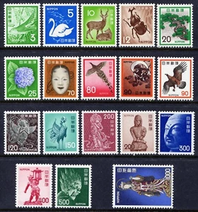 JAPAN Sc#1067-87 1971 Definitive MNH - Picture 1 of 1