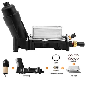 Engine OilCooler Filter Adapter Housing For Jeep Grand Cherokee V6 3.6 68105583 - Picture 1 of 11