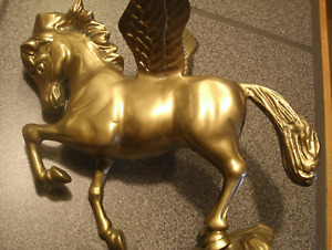 Brass Vintage Pegasus Mythological Horse 2 lb 15 7/8 ounces #425