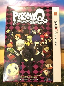 Persona Shadow Of The Labyrinth Wild Cards Premium Edition Nintendo 3ds Game New - Picture 1 of 3