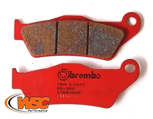 Pastillas de freno de carretera sinterizadas Brembo 07BB04SP (traseras) BMW HP2 Enduro 08-09 Sport 08-11 - Imagen 1 de 3