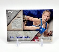 Liz Carmouche 2015 Topps UFC Knockout Autograph Relic 122/299 Card Auto SSP Rare