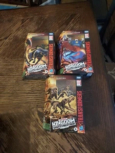 Lot Of 3 Transformers Kingdom War For Cybertron Action Figures See Description - Picture 1 of 8