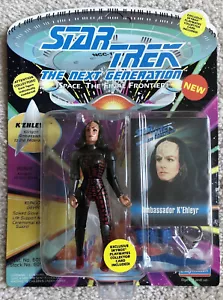 STAR TREK TNG K’EHLEYR Action Figure Playmates 1993 NOC “111” - Picture 1 of 12