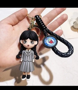 Wednesday Keychain - Picture 1 of 2