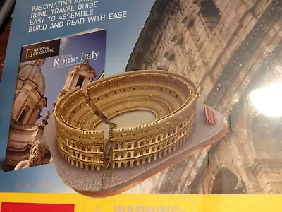 Puzzle 3D COLOSSEO GEOGRAFICO NAZIONALE ROMA CubicFun - DS0976H - Immagine 1 di 3