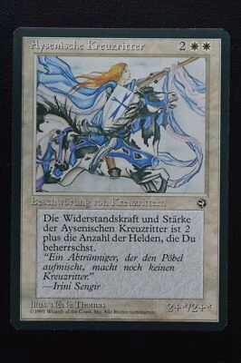 Magic The Gathering MTG AYSEN CRUSADER GERMAN Homelands NM Near Mint - Image 1 of 2