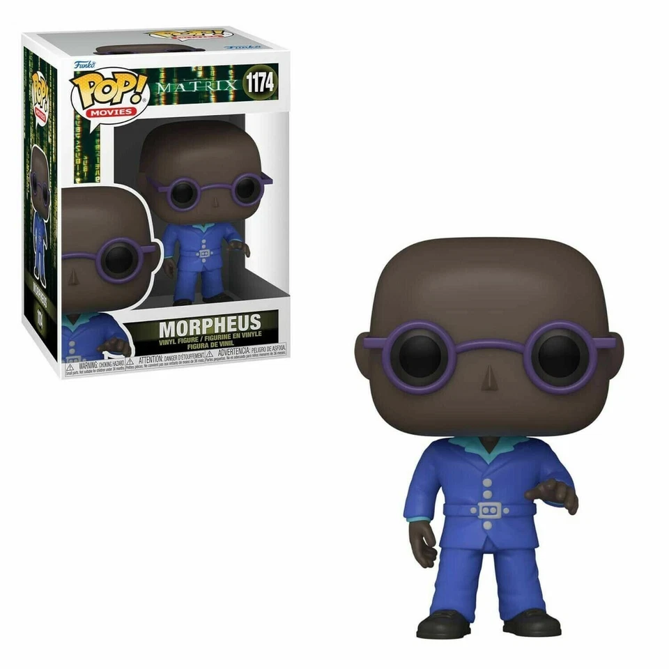 FUNKO POP VINYL FIGURE MOVIES MATRIX MORPHEUS 1174 NEW - Immagine 1 di 1