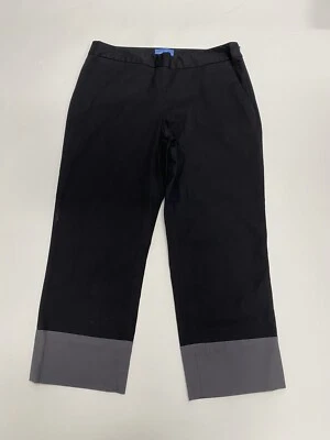 simply vera wang pants size 6 black  capris - Image 1 of 4